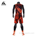 Hot Sale Print aangepaste sublimatie basketball jersey